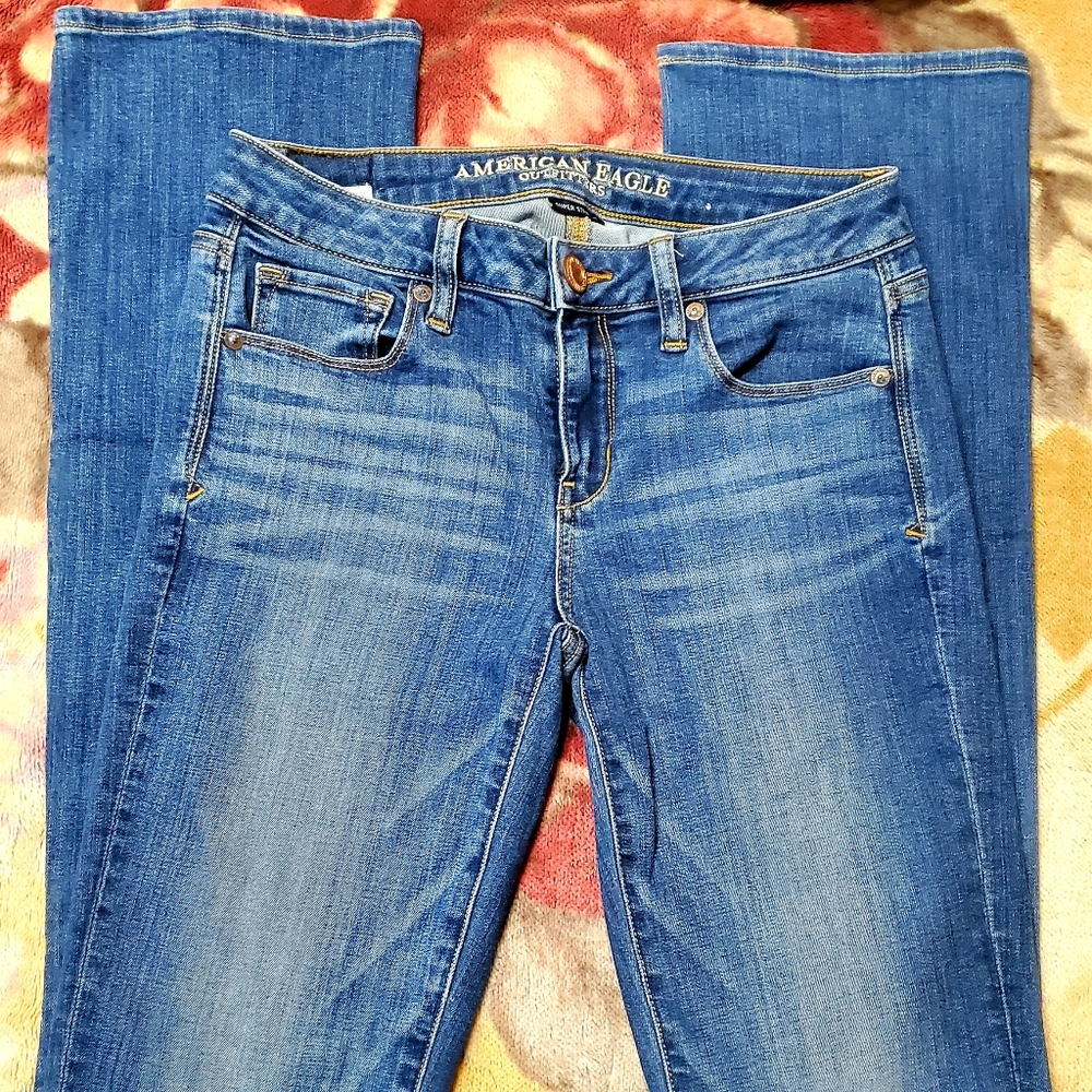 American Eagle Super Stretch Skinny Kick Jeans